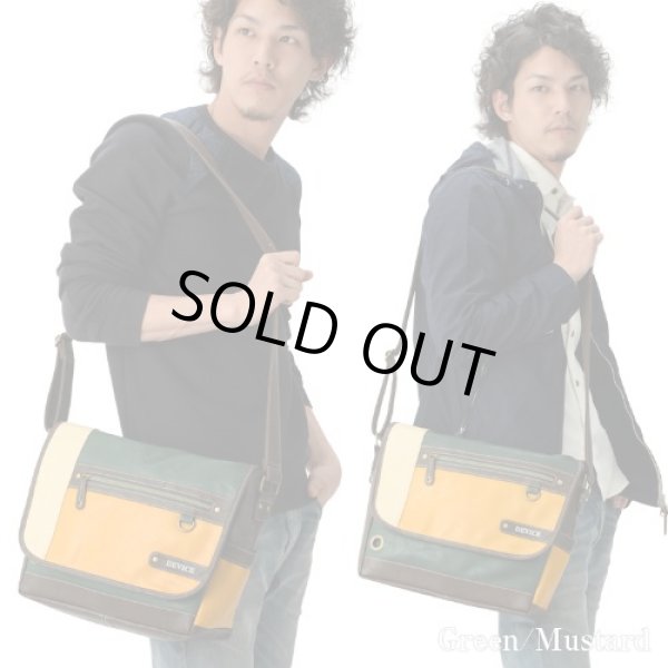 画像10: 絶妙なバランス配色のショルダーバッグ（４色有） (10)