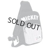ミッキーマウスMICKEY刺繍入りボディバッグ黒K-7026 ゆめのれん.com