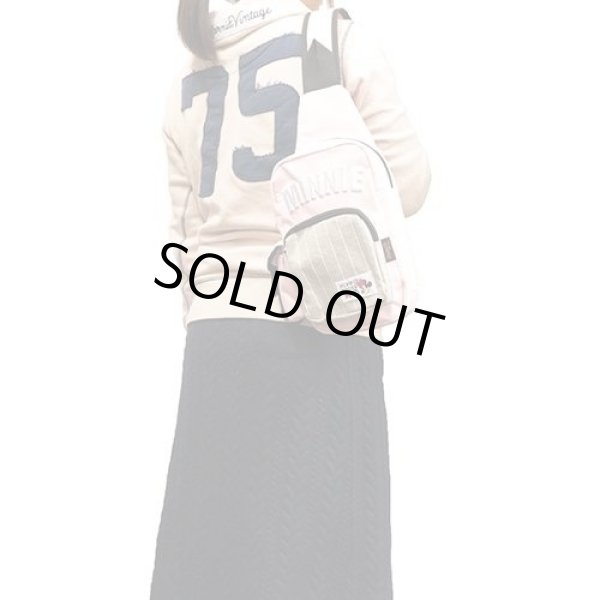 画像5: ミニーマウスMINNIE刺繍入りボディバッグ／ピンク (5)