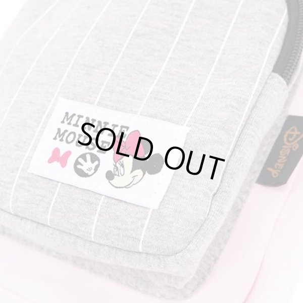 画像2: ミニーマウスMINNIE刺繍入りボディバッグ／ピンク (2)