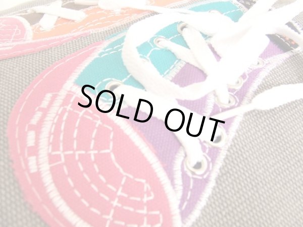 画像7: ＜訳あり＞＜値下げ＞メンズ＆レディースおしゃれな靴スニーカー軽量大きめキャンバストートバッグ（３色有） (7)