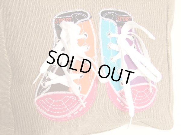 画像3: ＜訳あり＞＜値下げ＞メンズ＆レディースおしゃれな靴スニーカー軽量大きめキャンバストートバッグ（３色有） (3)