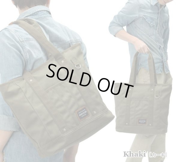 画像10: DEVICE頑丈帆布トートバッグ（３色有） (10)