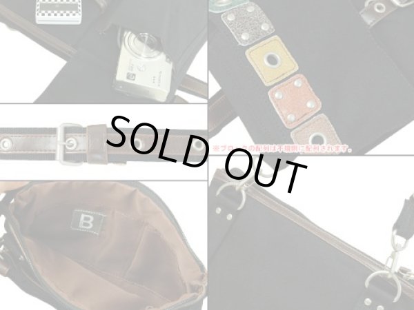 画像3: BLOCKS2wayウエストショルダーバッグ黒 (3)