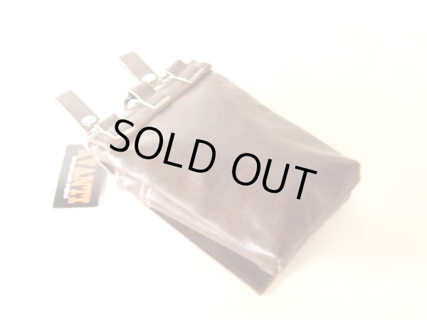 画像3: ワイルド感漂う合皮シザーバッグ（２色有）【メール便ok】 (3)