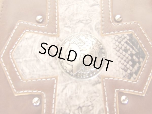 画像6: ワイルド感漂う合皮シザーバッグ（２色有）【メール便ok】 (6)