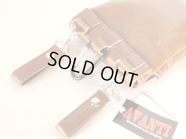 画像5: ワイルド感漂う合皮シザーバッグ（２色有）【メール便ok】 (5)