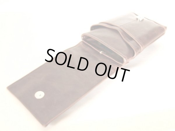 画像7: ワイルド感漂う合皮シザーバッグ（２色有）【メール便ok】 (7)