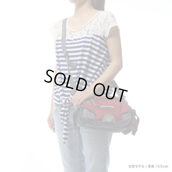 画像9: mobby's(モビーズ)ウエスト＆ショルダーバッグ（赤） (9)