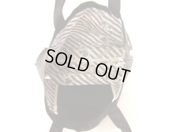 画像3: ディズニーミニーマウス裏地もかわいいトートバッグ【メール便ok】 (3)