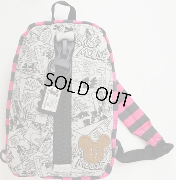 画像4: ディズニーミッキーマウスコミックボディバッグ（３色有）【メール便ok】 (4)