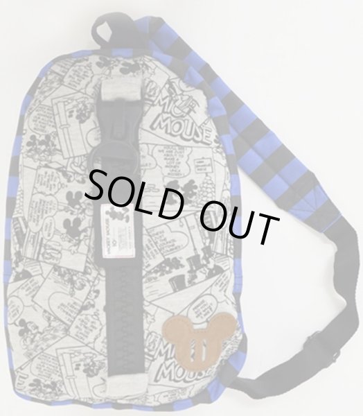 画像3: ディズニーミッキーマウスコミックボディバッグ（３色有）【メール便ok】 (3)