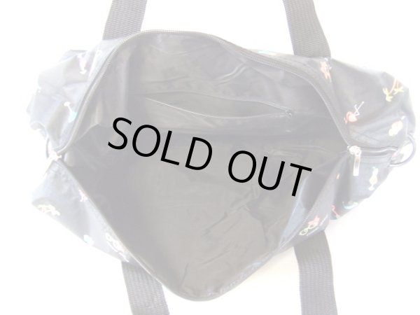 画像7: イルカ熱帯魚カクテル2WAYボストンバッグ（２色有） (7)