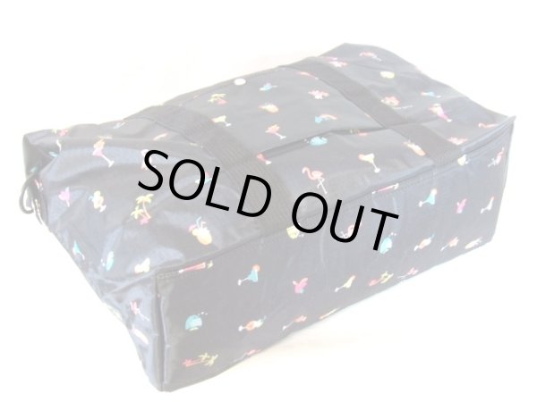 画像3: イルカ熱帯魚カクテル2WAYボストンバッグ（２色有） (3)