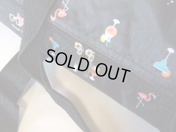 画像6: イルカ熱帯魚カクテル2WAYボストンバッグ（２色有） (6)