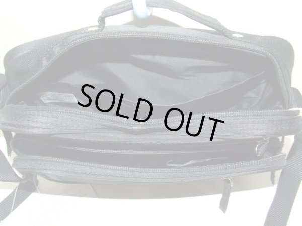 画像6: ７つポケット付き2wayショルダーバッグS黒【メール便ok】 (6)