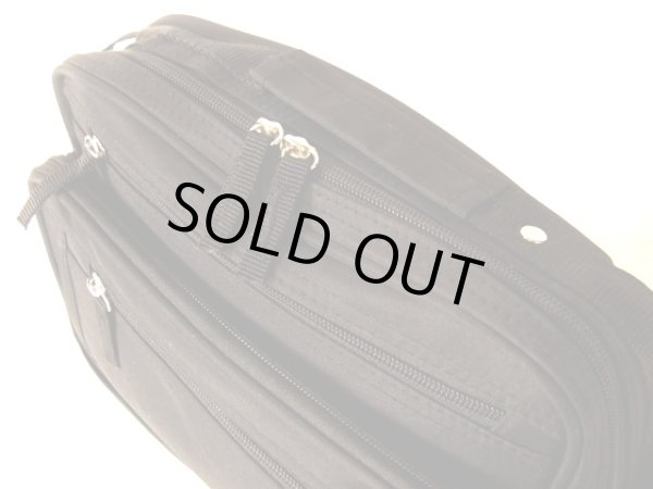 画像3: ７つポケット付き2wayショルダーバッグS黒【メール便ok】 (3)