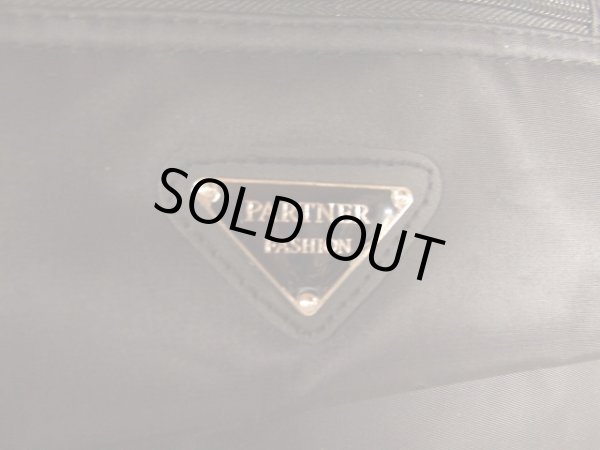 画像6: ７つの機能ポケット付きショルダーバッグ黒 (6)