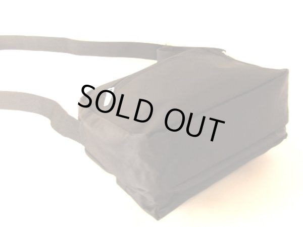 画像3: ７つの機能ポケット付きショルダーバッグ黒 (3)