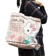 画像4: ハローキティ(HelloKitty)ストライプローズトートバッグ (4)