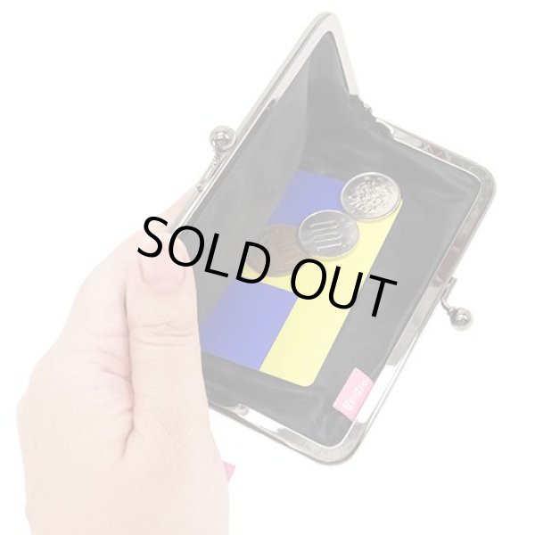 画像2: ハローキティちりめん和柄がま口ポーチ【メール便ok】 (2)