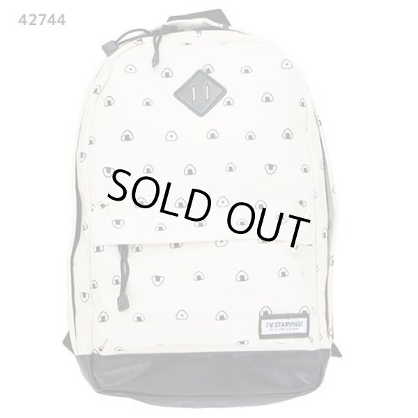 画像2: おにぎり柄Ｄパックリュック（２色有） (2)