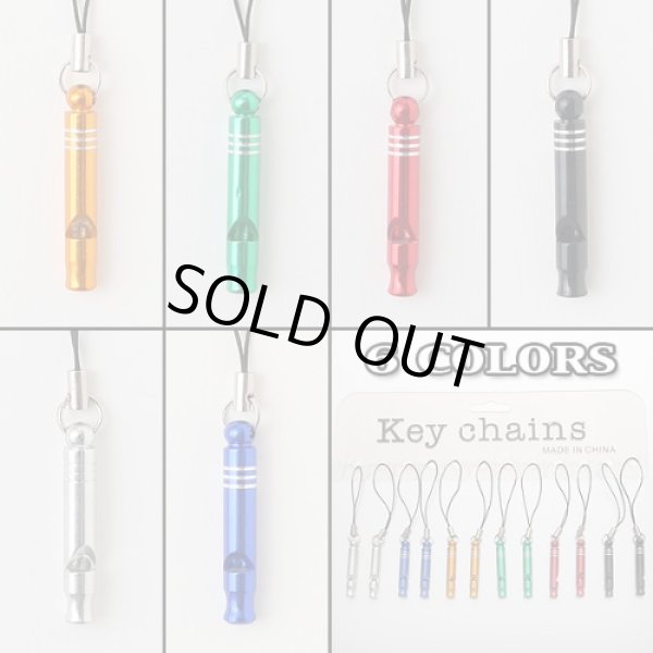 画像2: 防災・防犯ホイッスル笛ストラップ【メール便ok】 (2)