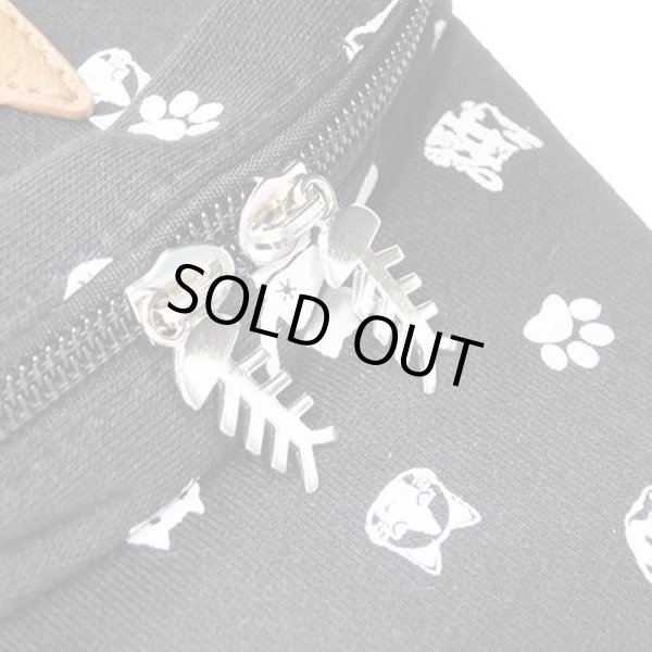 画像4: 猫顔プリントボディバッグ（ピンク） (4)