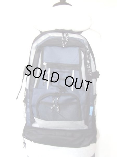 画像9: VIAGGIOポケット豊富なディパック紺 (9)