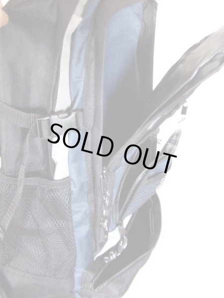 画像4: VIAGGIOポケット豊富なディパック紺 (4)