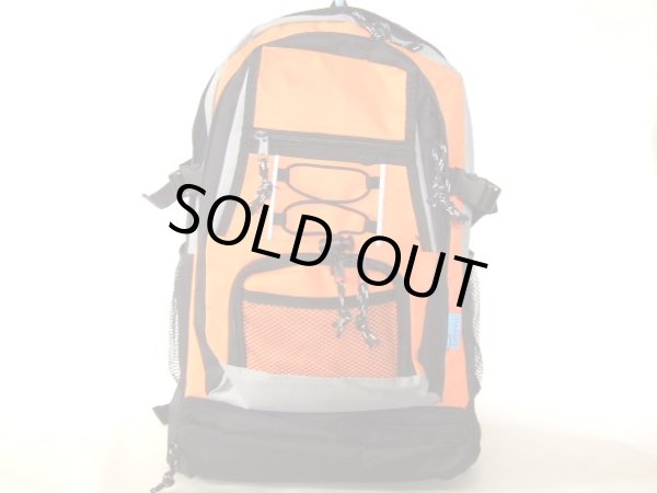 画像10: VIAGGIOポケット豊富で子供から大人が使える標準的サイズのディパック（オレンジ） (10)