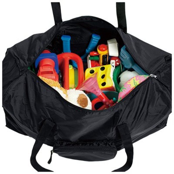 画像5: ＜値下げ＞折畳ボストンバッグ４６Ｌ旅行に便利（２色有） (5)