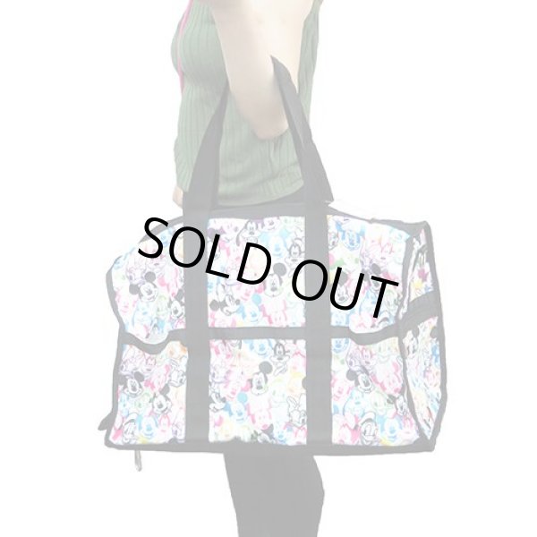 画像7: ディズニーカラフルフェイス2wayボストンバッグ (7)