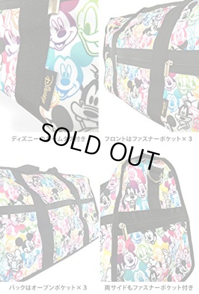画像2: ディズニーカラフルフェイス2wayボストンバッグ (2)