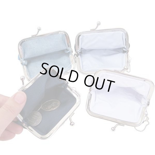 画像3: スヌーピーデニムがま口ポーチ【メール便ok】 (3)