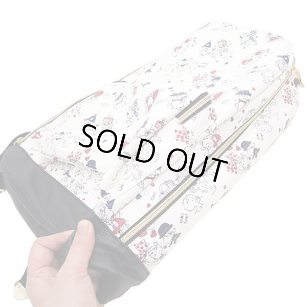 画像3: 水森亜土キュートな合皮ディパックリュック (3)