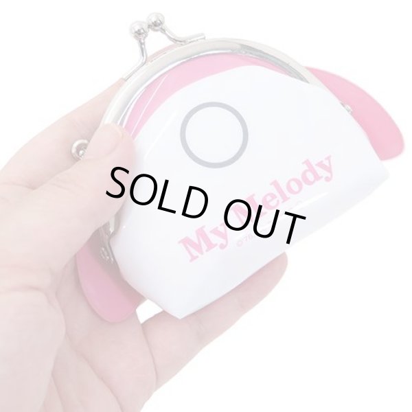 画像2: マイメロディダイカットがま口ポーチ小物入れ【メール便ok】 (2)