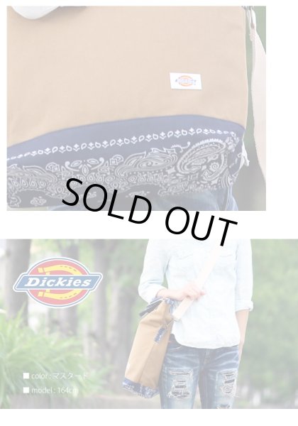 画像3: 【sale】ディッキーズdickies口折れ2WAYトートバッグ（３色有） (3)