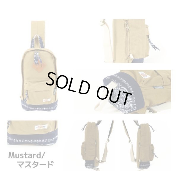 画像3: 【sale】ディッキーズdickiesバンダナ柄ボディバッグ（３色有） (3)