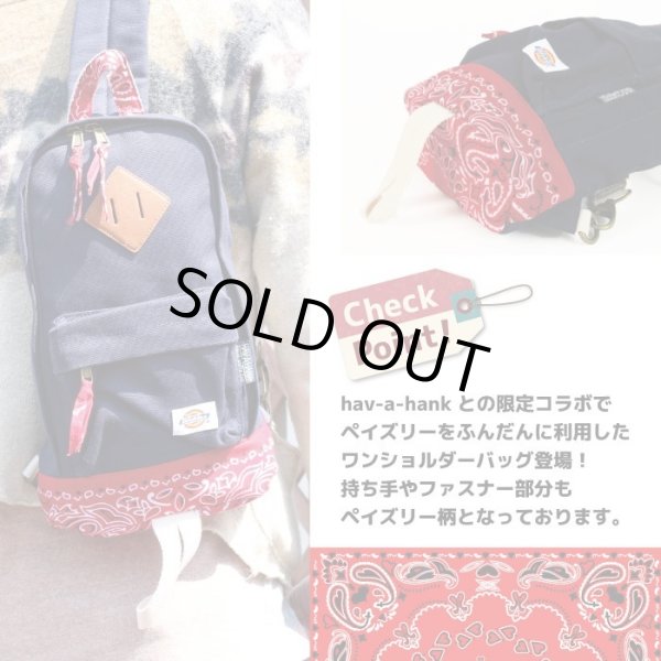 画像4: 【sale】ディッキーズdickiesバンダナ柄ボディバッグ（３色有） (4)