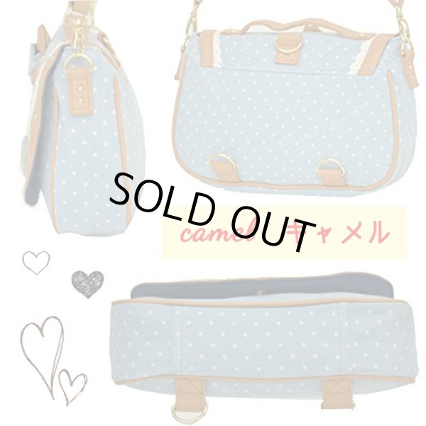 画像2: 【sale】LOVINGデニム3WAYショルダーバッグ（２色有） (2)