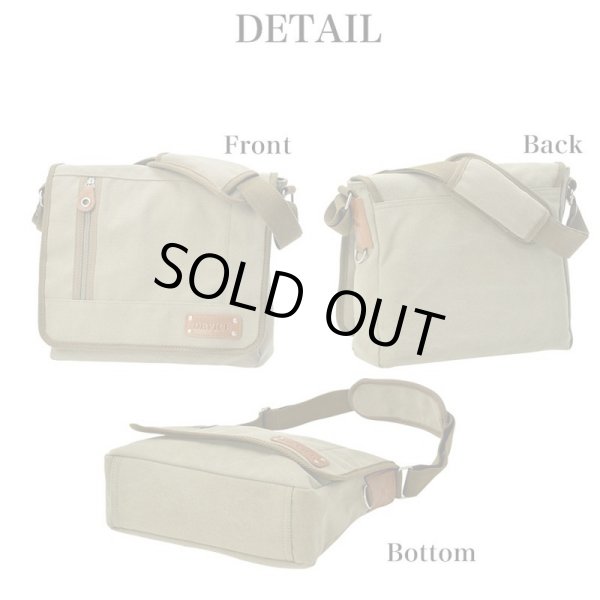 画像3: DEVICE帆布ミニショルダーバッグ（２色有） (3)