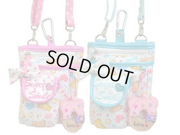 画像2: 子熊プリント3wayシザーバッグ (2)