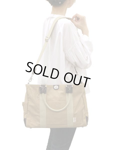 画像10: <sale>タウンや通学等で便利サイズの帆布工房小振りサイズの2WAYボストンバッグ(3色有)<送料無料> (10)