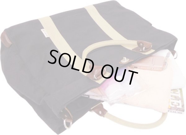 画像8: ＜sale＞１〜２泊の旅行や出張に！メンズ＆レディース人気の帆布工房シックな2wayボストンバッグＭ（３色有）＜送料無料＞ (8)