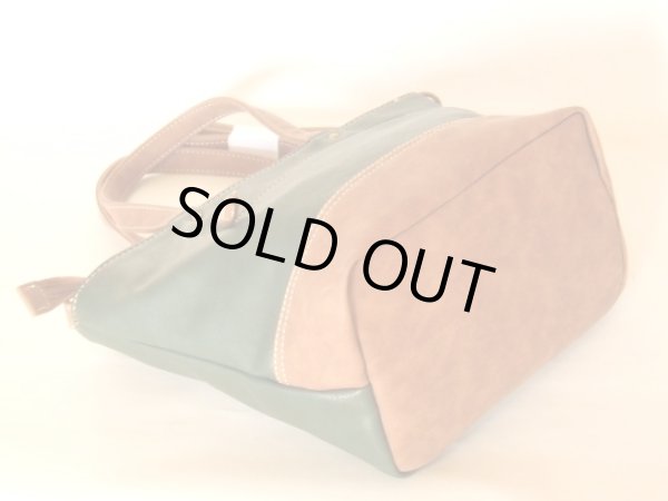 画像2: chiemisacs2wayショルダートートバッグ/モスグリーン (2)