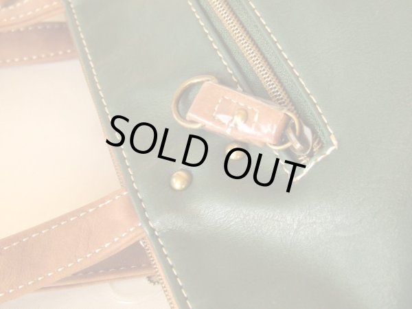 画像6: chiemisacs2wayショルダートートバッグ/モスグリーン (6)