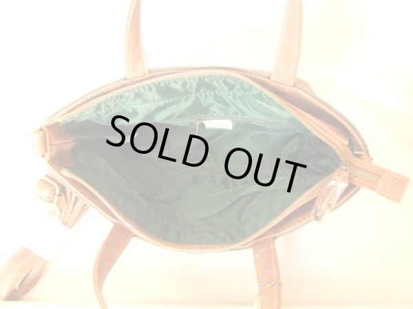 画像8: chiemisacs2wayショルダートートバッグ/モスグリーン (8)