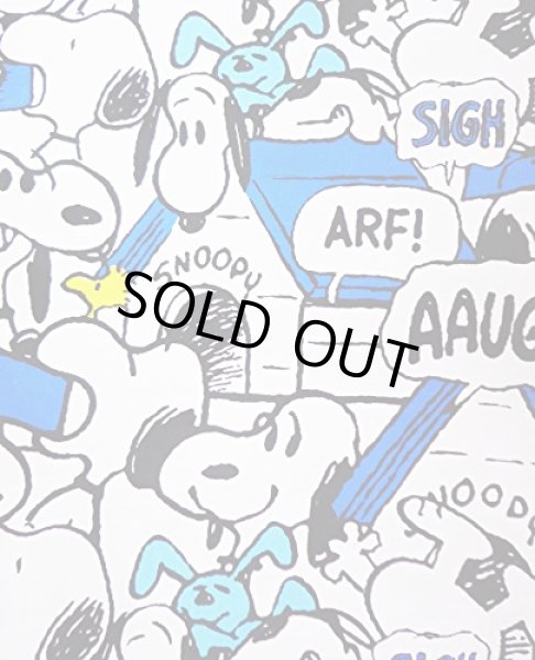 画像3: スヌーピーSNOOPY総柄ディパック青 (3)