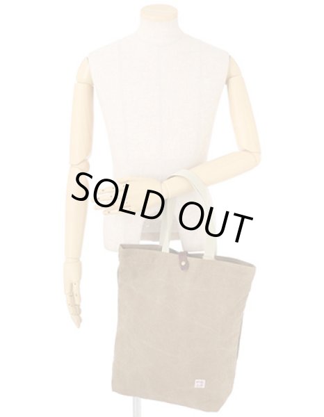 画像10: ＜人気商品＞コンパクトに折り畳めて旅行やお買い物に便利な帆布工房Ｂ４サイズ対応トートバッグＭ(４色有) (10)